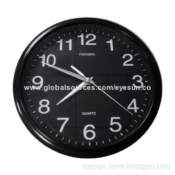 Wall Hidden Camera Clock with Video Recorder, 720 x 480 Pixels/30fps, Supports 1 to 8GB Memory Card